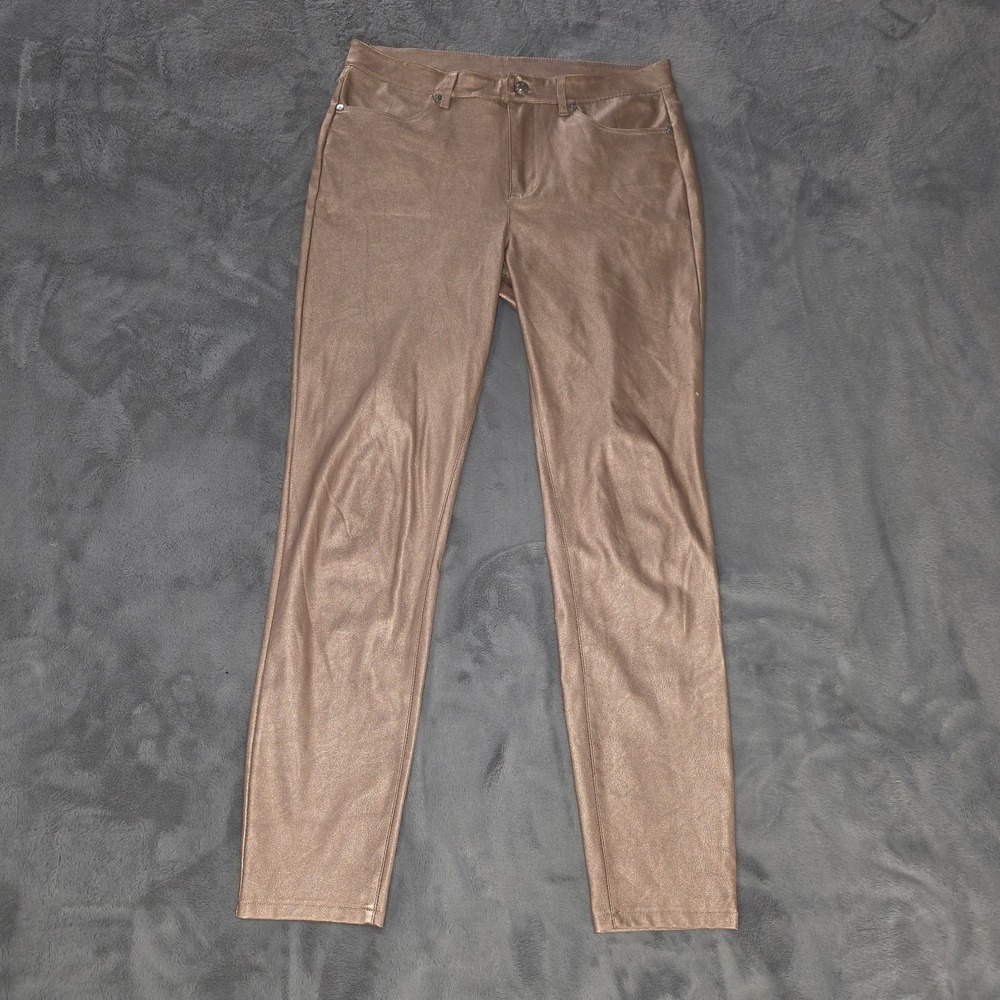 Free People Pink Metallic Pants Size 29W 27.5L